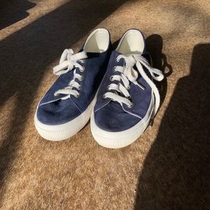 Blue Suede Polo shoes Men’s Size 8